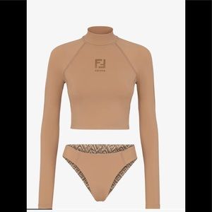 FENDI X SKIMS SWIM SET **** brand new - UNDER RETAIL ******
